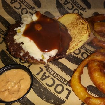 Local Burger - Sheppards pie burger, special for the st pattys parade, was really a great idea - Burgers Near Me - Bay Shore, New York Local Burger - Sheppards pie burger, special for the st pattys parade, was really a great idea - Burgers Near Me - Bay Shore, New York