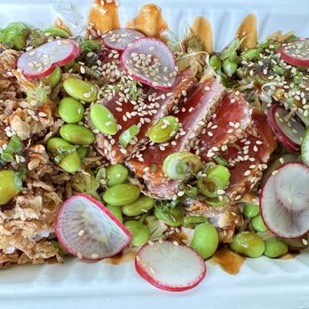 Nell's Kitchen - Ahi Tuna Tataki Bowl - Seafood Near Me - West Vancouver, British Columbia Nell's Kitchen - Ahi Tuna Tataki Bowl - Seafood Near Me - West Vancouver, British Columbia