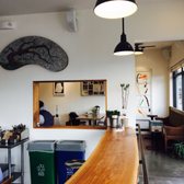 Photo of Streamline - San Francisco, CA, United States. Interior, as you walk in through the corner entrance