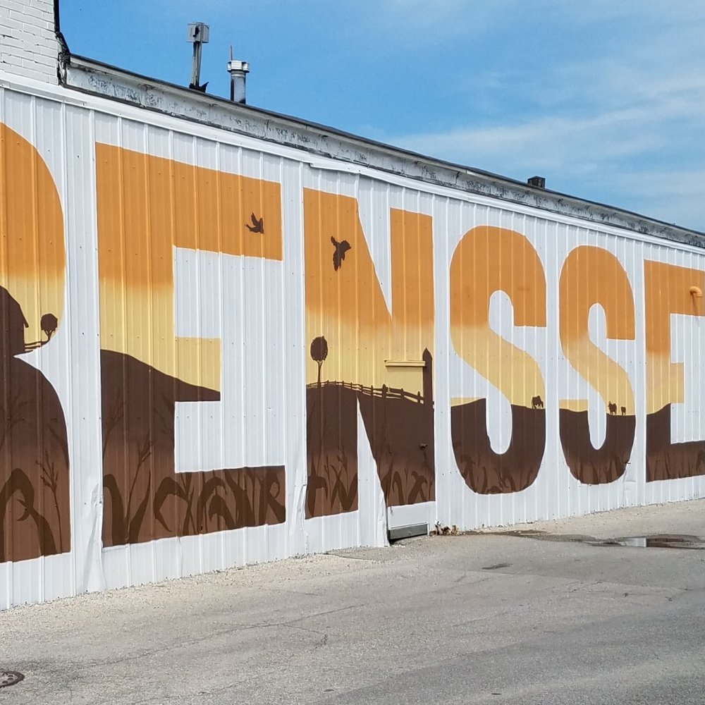 Rensselaer Mural - Rensselaer by Cameron Moberg (Camer1) 2019 #RenArtWlk - Public Art Near Me - Rensselaer, Indiana Rensselaer Mural - Rensselaer by Cameron Moberg (Camer1) 2019 #RenArtWlk - Public Art Near Me - Rensselaer, Indiana