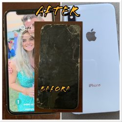 IPhone X back glass and screen replacement.