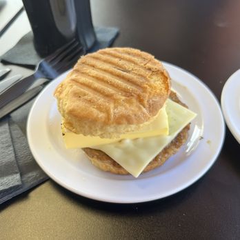 Community Room Cafe - Sausage egg and cheese biscuit - Donuts Near Me - Newington, Connecticut Community Room Cafe - Sausage egg and cheese biscuit - Donuts Near Me - Newington, Connecticut