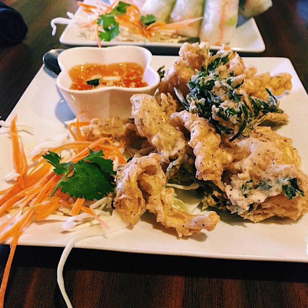 Ginger Thai Cuisine - Fried Calamari - Thai Near Me - Dallas, Texas