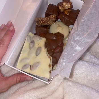 Varsano's Chocolate - Assortment of milk & white choco items - Chocolatiers & Shops Near Me - New York, New York