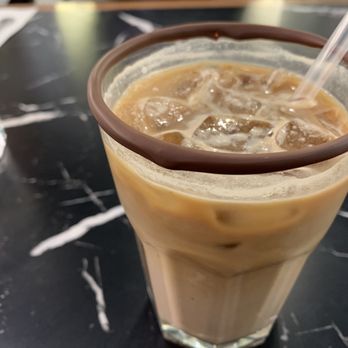 Cafe Landwer - Iced Mocha (already pre made with whole milk) - Mediterranean Near Me - Boston, Massachusetts
