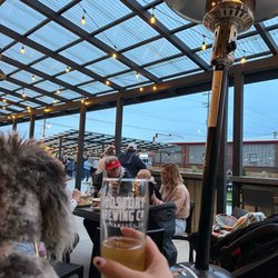 Oddstory Brewing - Loved the heaters in this chilly night
