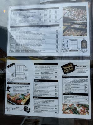 Menu photo 1 Square Pizza San Diego, CA Menu photo 1 Square Pizza San Diego, CA