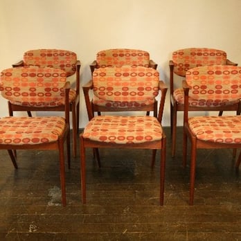 Covers Unlimited - Kai Kristensen chairs; after - Furniture Reupholstery Near Me - Morton Grove, Illinois Covers Unlimited - Kai Kristensen chairs; after - Furniture Reupholstery Near Me - Morton Grove, Illinois