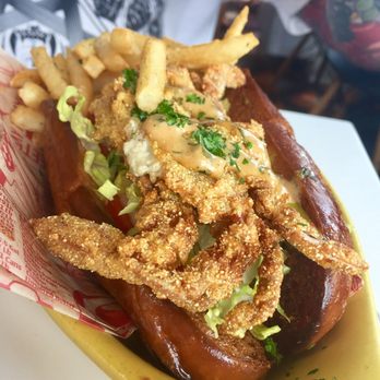 Fishing With Dynamite - Soft shell crab poboy - Seafood Near Me - Manhattan Beach, California