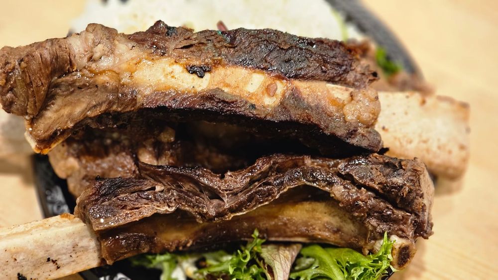 Food from HoAloha Hawaiian BBQ