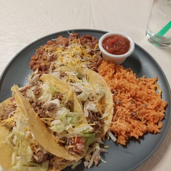 Eagles Avenue - 3 soft taco plate w/beans & rice 1-16-25 Beans had a good flavor - Venues & Event Spaces Near Me - Belen, New Mexico Eagles Avenue - 3 soft taco plate w/beans & rice 1-16-25 Beans had a good flavor - Venues & Event Spaces Near Me - Belen, New Mexico