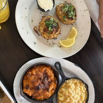 Adams on Fourth - 2 fantastic crab cakes, sweet potato casserole, Mac and cheese. - Salad Near Me - Annapolis, Maryland Adams on Fourth - 2 fantastic crab cakes, sweet potato casserole, Mac and cheese. - Salad Near Me - Annapolis, Maryland