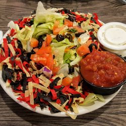 BD Bar - Southwest salad with salsa and ranch, without chicken