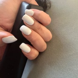 All white
