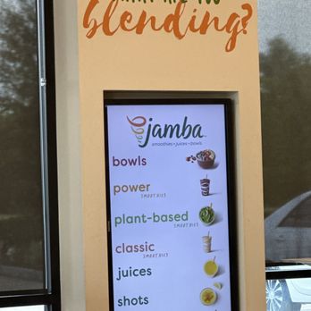 Jamba - Inviting sign - Juice Bars & Smoothies Near Me - Missouri City, Texas