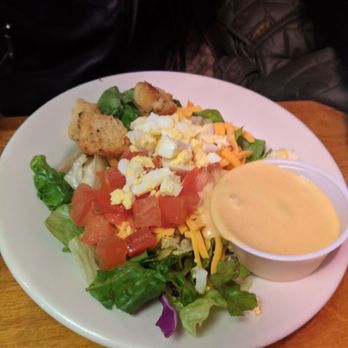 Texas Roadhouse - House Salad with honey mustard dressing on the side - Steakhouses Near Me - High Point, North Carolina Texas Roadhouse - House Salad with honey mustard dressing on the side - Steakhouses Near Me - High Point, North Carolina