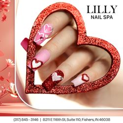 Lilly Nails & Spa - Valentine's Day is all about the details--especially on your nails! Dazzling designs to show off your romantic side. Schedule now!