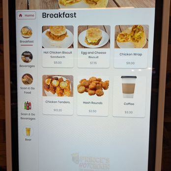 Prince's Hot Chicken - Breakfast Selection - Chicken Shop Near Me - Nashville, Tennessee Prince's Hot Chicken - Breakfast Selection - Chicken Shop Near Me - Nashville, Tennessee