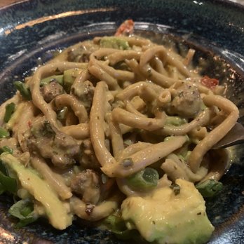 Barrel & Bushel - Spicy Chorizo Pasta - Bars Near Me - Tysons Corner, Virginia