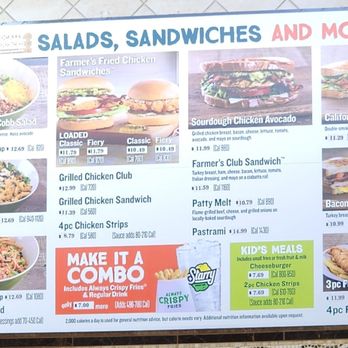 Farmer Boys - menu as of 07/30/25 - Breakfast & Brunch Near Me - Orange, California