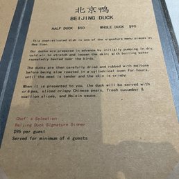 Description of restaurant Description of restaurant
