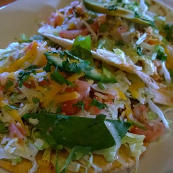 Chili's - Part 2 - Southwest Combo: "Beef" Tostada (Ground beef tostada) :P ...... Chicken soft taco - Excellent!!! - Bars Near Me - Antioch, California Chili's - Part 2 - Southwest Combo: "Beef" Tostada (Ground beef tostada) :P ...... Chicken soft taco - Excellent!!! - Bars Near Me - Antioch, California