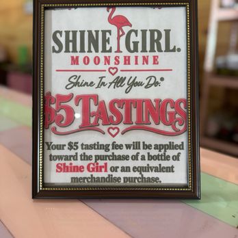 Shine Girl - Offering of tastings - Distilleries Near Me - Pigeon Forge, Tennessee Shine Girl - Offering of tastings - Distilleries Near Me - Pigeon Forge, Tennessee