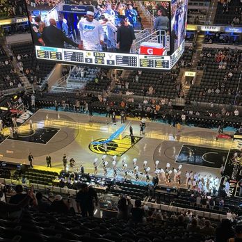 Gainbridge Fieldhouse - $10 view.  Yeah not the best in the house but come on, the NBA for the price of a happy meal. - Stadiums & Arenas Near Me - Indianapolis, Indiana