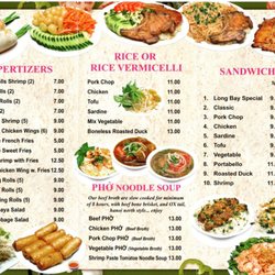 Pho Island - Menu page 2
