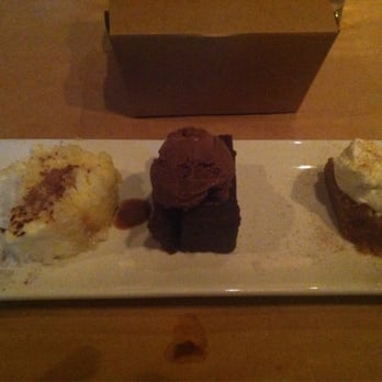 Wisteria - Dessert trio - New American Near Me - Atlanta, Georgia Wisteria - Dessert trio - New American Near Me - Atlanta, Georgia