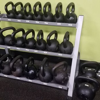 Anytime Fitness - Kettle bell rack - Gyms Near Me - Hayes, Virginia