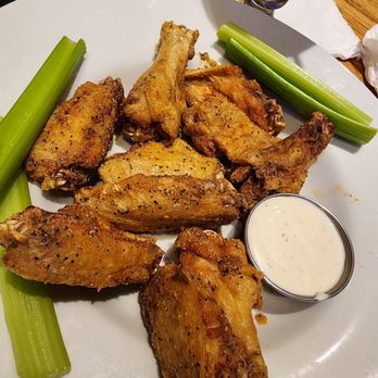 54th Street Scratch Grill & Bar - Lemon pepper chicken wings on the bone. - American Near Me - San Antonio, Texas