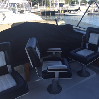 Dockside Boat & Bed - Top deck seating of Sea Peepers. - Boat Charters Near Me - Long Beach, California Dockside Boat & Bed - Top deck seating of Sea Peepers. - Boat Charters Near Me - Long Beach, California