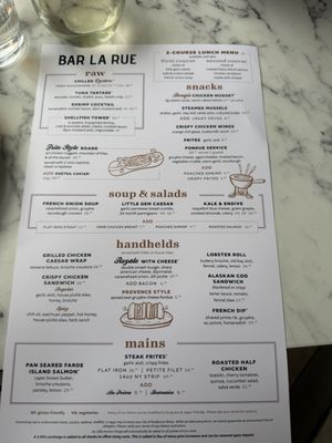Menu photo 1 Bar La Rue Chicago, IL