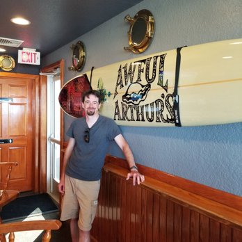Awful Arthur's Oyster Bar - Enjoying the upstairs bar and lounge! - Seafood Near Me - Kill Devil Hills, North Carolina Awful Arthur's Oyster Bar - Enjoying the upstairs bar and lounge! - Seafood Near Me - Kill Devil Hills, North Carolina