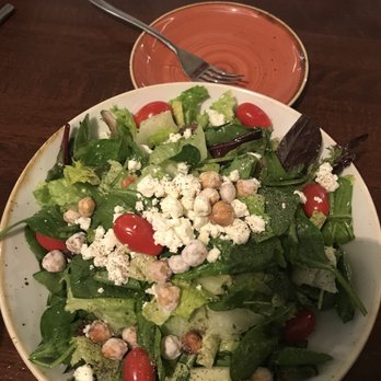 Brelundi - Huge Mediterranean salad. Candied hazelnuts were great. - Italian Near Me - Waltham, Massachusetts