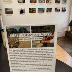 Quicksilver Photo Lab - March 2024 First Friday Artwalk feature was Explorations Academy at Quicksilver Photo Lab