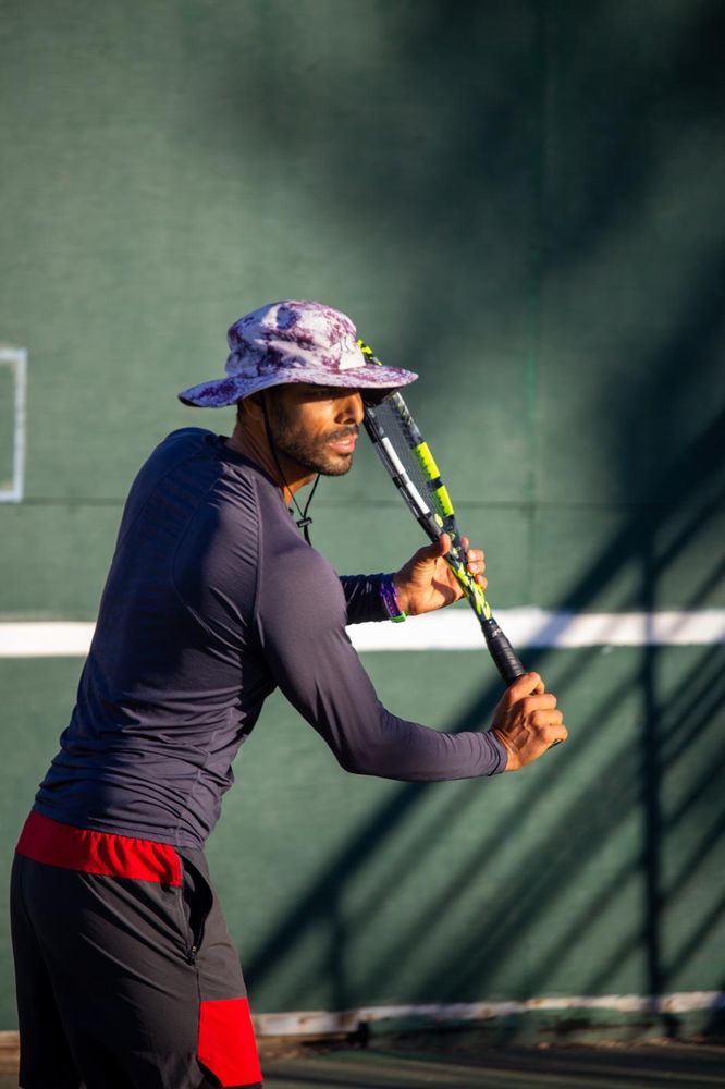 Asaf at Trailside Tennis Coaching Logo