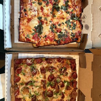 Square Pie Guys - Regular Square and The Hawaiian - Pizza Near Me - Campbell, California