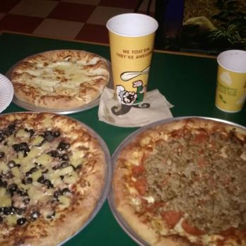 Pizza Factory - Well, here's what Pizza Heaven looks like!! Twin Lg pies- pepp/saus AND bacon, olive, pineapple.. Chz stix!! Bomb.com - Pizza Near Me - Fowler, California Pizza Factory - Well, here's what Pizza Heaven looks like!! Twin Lg pies- pepp/saus AND bacon, olive, pineapple.. Chz stix!! Bomb.com - Pizza Near Me - Fowler, California