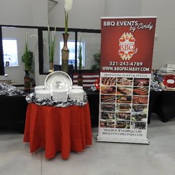 Double D's Bbq Catering - Giant Recreation Event. 400 guests served by BBQ Events by Cindy.