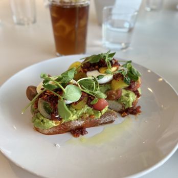 Verdant - Avocado toast - Cocktail Bars Near Me - Costa Mesa, California