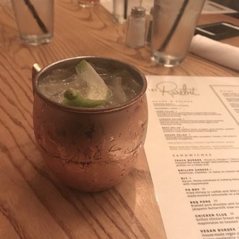 The Rarebit - The Moscow Mule- AMAZING WITH BOURBON! - New American Near Me - Charleston, South Carolina The Rarebit - The Moscow Mule- AMAZING WITH BOURBON! - New American Near Me - Charleston, South Carolina