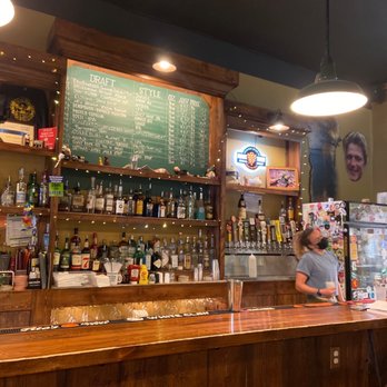 Crowbar & Grill - Bar view from our seats! - Burgers Near Me - Laramie, Wyoming