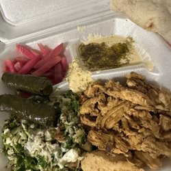 Dina’s Cuisine - Chicken Shawarma Plate