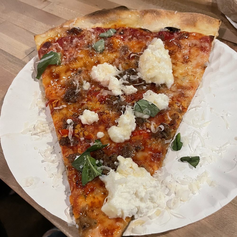 Via Della Slice Shop - Spicy sausage - Pizza Near Me - Phoenix, Arizona Via Della Slice Shop - Spicy sausage - Pizza Near Me - Phoenix, Arizona