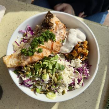 Tender Greens - Salmon Bowl - New American Near Me - Studio City, California Tender Greens - Salmon Bowl - New American Near Me - Studio City, California