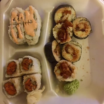 Sushi Thai by Samran - Sweet Potao, Spicy Shrimp, Spider Roll - Thai Near Me - Belleville, Illinois Sushi Thai by Samran - Sweet Potao, Spicy Shrimp, Spider Roll - Thai Near Me - Belleville, Illinois