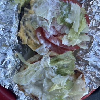 Five Guys - Inside the burger - Burgers Near Me - Clemmons, North Carolina