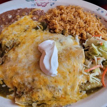 Rancho Chico - Enchilada Verdes. - Mexican Near Me - Spokane, Washington